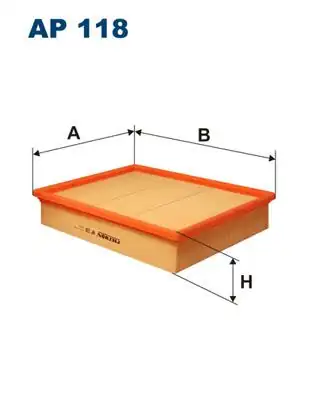 FILTRON AP118 | Hava Filtresi W202 163 M111 112 104 604 606 93 04 852244