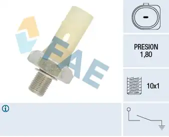 FAE 12883 | Yağ Müşürü VW Polo Classic Cordoba Ibiza 95 Beyaz