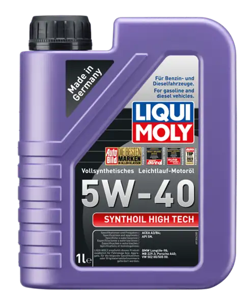 LIQUI MOLY 5W40 | Synthoil High Tech Tam Sentetik Motor Yağı 1 Litre 1855