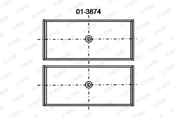 GLYCO 01-3874-40 | 25mm Kol Yatak VW Afh Afk