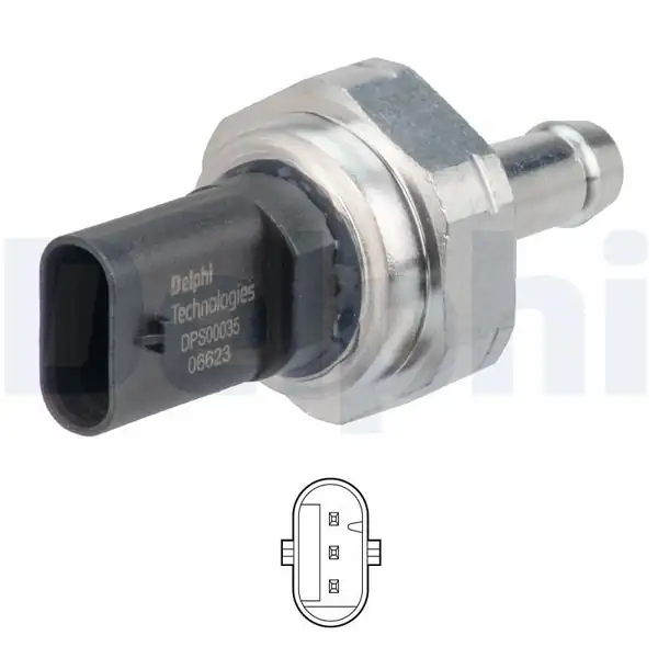 DELPHI DPS00035-12B1 | Dpf Sensör Eksoz Gaz Basınç Bmw F07 F10 F20 F25 F26 F30 F32 F34 F36 N47