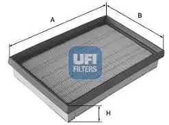 Ufi Filtre 30 375 00 Hava Filtresi Laguna III Latitüde 1 5 dCi 2 0dci