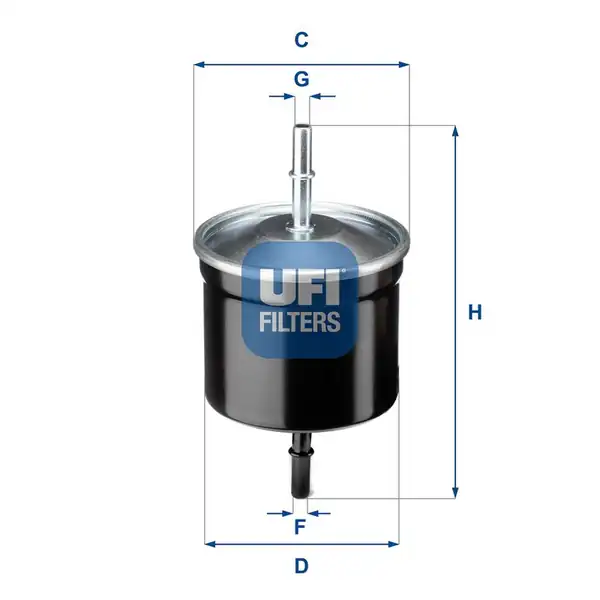 UFI 31-811-00 | Benzin Filtresi Volvo S40 İ S60 İ S80 İ V40 98 10