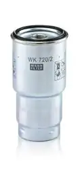 MANN WK720-2X | Yakıt Filtresi Toyota Corolla 1.4/2.0 D4D 04-07, Avensis 03-08, RAV4 06-, Verso 09-, Hilux 2.4 97-05