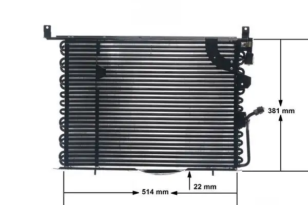 MAHLE AC149000S | Klima Radyatörü Mercedes W201 190e 1983 1993 861028