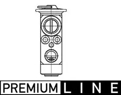 MAHLE AVE104000P | Klima Valfi Mercedes W203 W209 W211 W204 W221 W207 W212 02-17