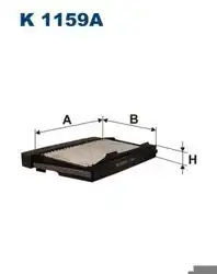 FILTRON K1159A | Polen Filtresi Saab 9-5 Aero 2.0T 2.0T Biopower 2.3T 3.0 V6T 97-09