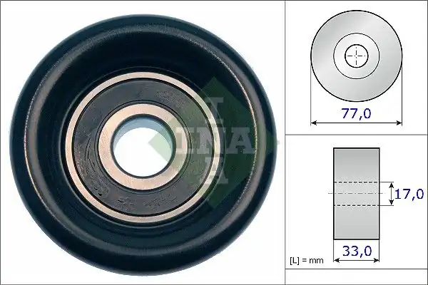 İna 532056810 Alternatör V Kayış Gergi Rulmanı Hyundai Starex 2 5 CRDI 02 08 Starex 08 Kia Sorento 2 5 CRDI 06