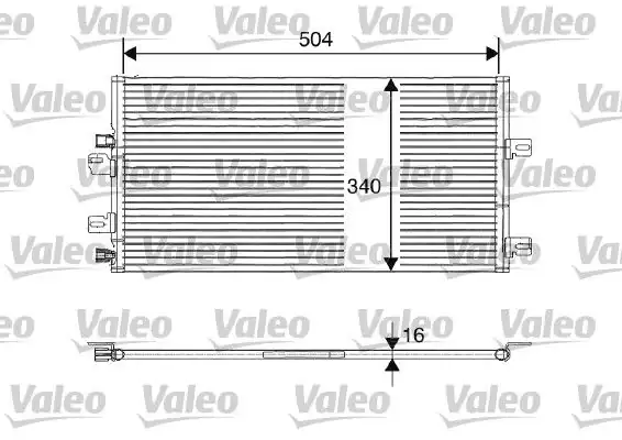 Valeo 817687 Klima Radyatörü Renault Kangoo 1 5 dCi 03 05