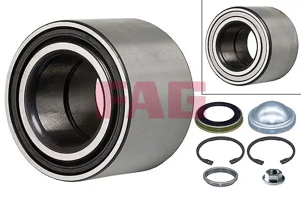 FAG 713678030 | Arka Teker Rulmanı Kiti ABS Fiesta V Focus 98 04 Fiesta 01 08 Fusion 1 4tdci 1 6tdci 01 12 Figo 1