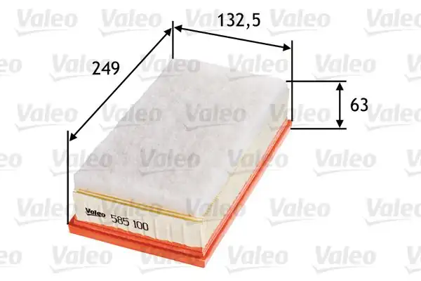 Valeo 585100 Hava Filtresi Peugeot 407 407 Coupe 1 6 Hdi 16v 838598