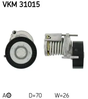 SKF VKM31015 | VW Polo 1 4 Şarj Rulmanı 030145299c Golf 95 14 Polo 95 14 Ibiza 93 15 Leon 00 13