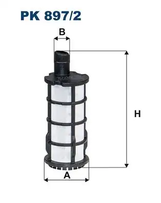 FILTRON PK897-2 | Yakıt Filtresi Mercedes Benz Actros Mp4 Mp5 1824 L Om 936 912 2013