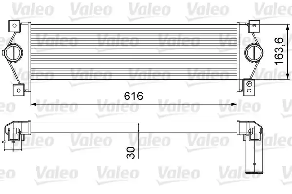 Valeo 818645 Turbo Radyatörü Ssangyong Actyon Sports Rexton İnterkol Radyatörü Actyon Kyron 2 0 Xdi 06