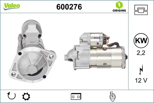 Valeo 600276 Marş Motoru 12v 2 2kw 10dis L200 Cr 2 5 2005 2015 L300 2 5 1993 2008 Mitsubishi Tip