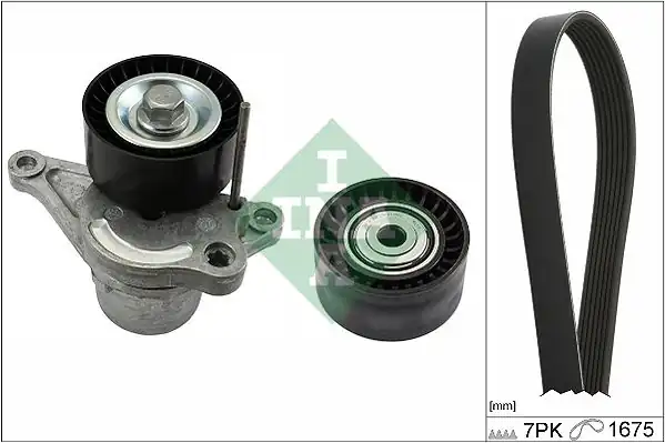 İna 529035510 Kanallı V Kayış Seti Renault Master III 2 3 dCi 14 Opel Movano 2 3 CDTI 14