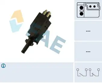 FAE 24590 | Fren Lamba Şalteri 190 W201 83 93 W202 94 00 S202 96 01 W210 96 02