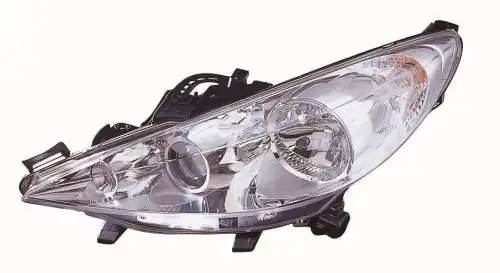 Depo 550 1140r Ldemf Ön Far Sağ Motorlu Sisli Peugeot 207 06 Mercekli
