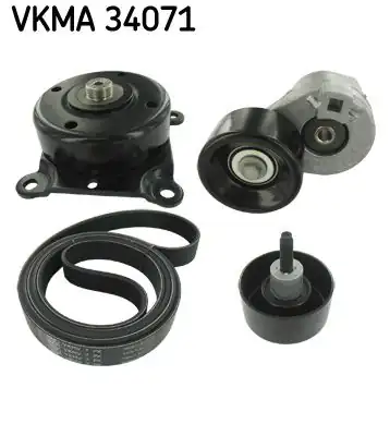 SKF VKMA34071 | Alternatör V Kayış Gergi Seti Transit V184 V347 2 4 TDCI