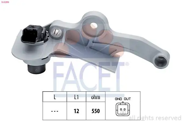 FACET 90299 | Surat Alicisi Peugeot P106 P206 P301 P307 Citroen C3 C3 II C Elysee Tu5jp Ec5