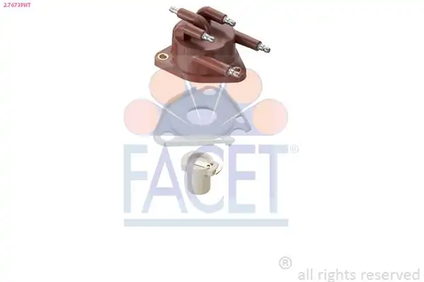 FACET 27673PHT | Distribitor Kapağı Renault R11 Flash 17 83