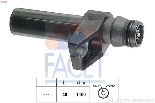 FACET 90482 | Krank Sensörü W202 W210 W140 Sprinter 97 02 310 312d