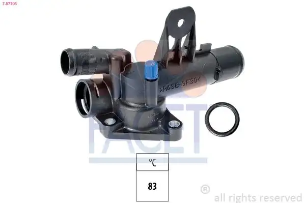 FACET 78710S | Termostat 83c Renault Kangoo 08 Nissan Qashqai 07 Micra 03 15 dCi K9k 1894710