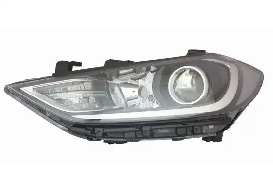 Depo 121 1116l Lebm2 Ön Far Sol Hyundai Elantra 16 Siyah Benzin Dizel