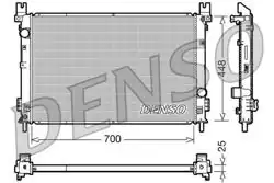 DENSO DRM06001 | Su Radyatörü Chrysler Pacıfıca 03-05, 03-06