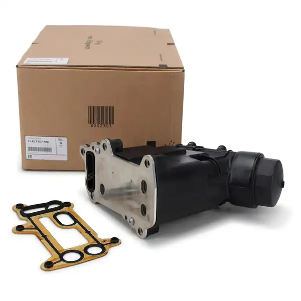 BMW 11427807799-E90 | Kasa 320d 177 Hp Yağ Filtre Kütüğü Komple N47