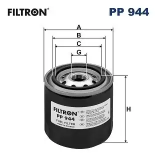 FILTRON PP944 | Mazot Filtresi Nissan D21 Pıckup 1985 1991 Land Cruiser 1980 1990