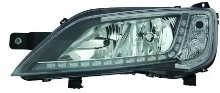 Depo 552 1145rmlemn1 Ön Far Sağ Motorlu Krom Led Citroen Jumper IV Fiat Ducato IV 14