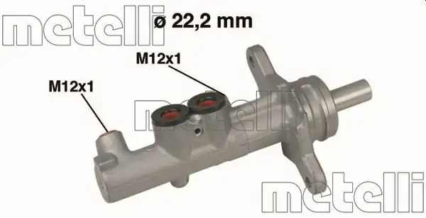 METELLİ 05-0535 | Fren Ana Merkez 22 20mm VW Golf 04 11 Audi A3 04 13 Seat Leon 06 10 Skoda Octavia 04 08
