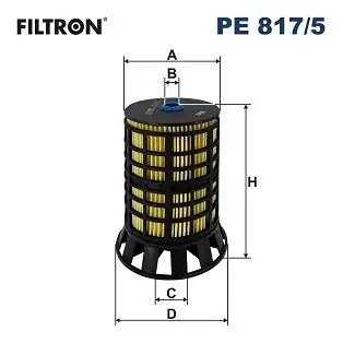 FILTRON PE817-5 | Yakıt Filtresi Peugeot Boxer 2 0 Bluehdi 110 81 KW 110 PS 15 19