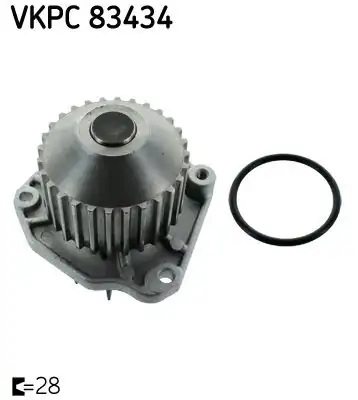 SKF VKPC83434 | Devirdaim Renault Clio II 3 0 V6 Laguna II 3 0 V6 Peugeot 406 3 0 V6
