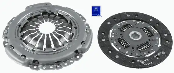 SACHS 3000951969 | Debriyaj Seti (Baskı + Disk) Clio II 05-Logan 07-Twng 07-Sandero 08-Thalia 03-1.5 DCI (K9k)