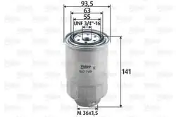VALEO 587709 | Filtre Mazot Toyota Hilux 90/05 Nissan D23 Skystar/Navara 06 Mitsubishi L200 10/14 Mazda Bt50 06 Ford Ranger 2.5D