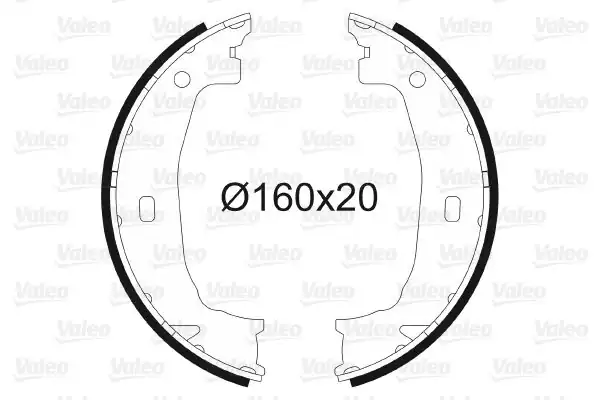 Valeo 562808 El Fren Balatası Bmw F20 F21 E81 E87 E88 E82 F22 F23 F87 E46