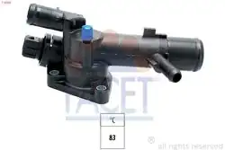 FACET 7.8700 | Termostat 83°C Dacia Duster 10 Logan 08 Sandero 08 Renault Clio II 01 09 Kangoo 05 Symbol II 09 1.5Dcı