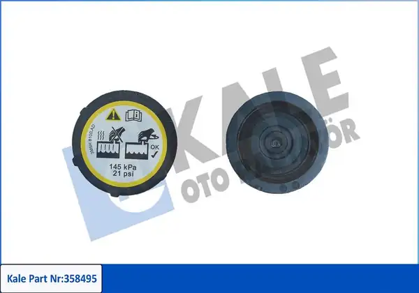 Kale Radyatör 358495 Genleşme Tankı Kapağı Ford Focus Fiesta Mondeo Kuga Transit 06 1 5 Bar
