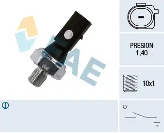 FAE 12885 | Yağ Basınç Müşürü 1 2 1 6 Bar Touareg 07 18 A5 08 11 A6 05 11 A8 04 17 Q7 07 15