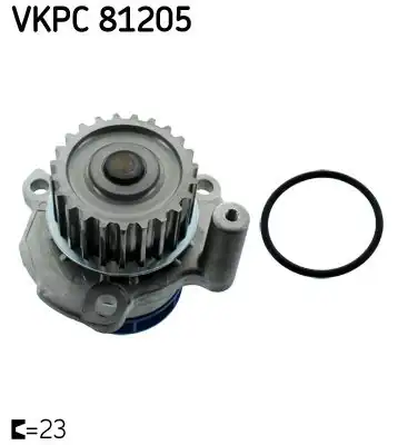 SKF VKPC81205 | Devirdaim VW Golf 04 13 Passat 06 11 Polo 13 14 Audi A3 04 13 A4 05 08 A6 05 11 Seat Leon 06 13