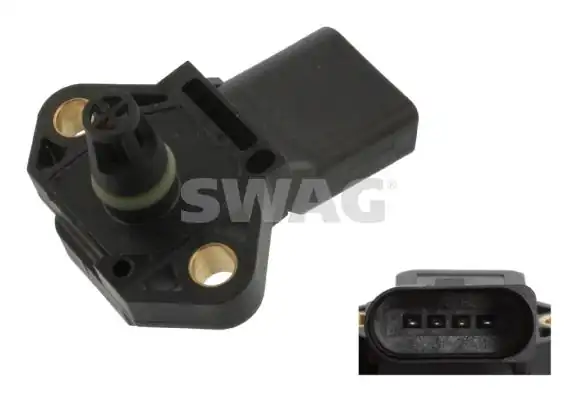 SWAG 30936116 | Turbo Basınç Sensörü T5 2 5 TDI Polo 1 9 TDI Passat 1 9 2 0 TDI Jetta 2 0 TDI Golf V 1 4 1 9