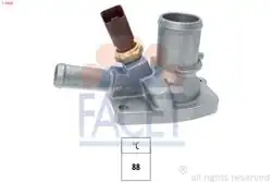 FACET 7.8699 | Termostat (Komple) / (88C) Albea Doblo Linea Punto Idea Bravo 500 1.4 Benzinli (Müşürlü)