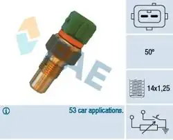 FAE 34400 | Hararet Müşürü Jumper Partner 1,9D / Xud9 + 306 1,9D