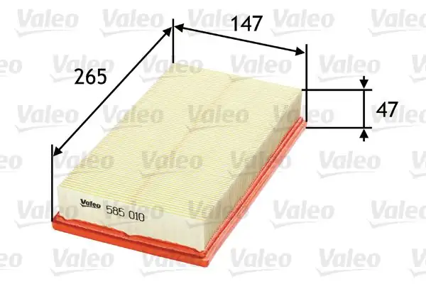 Valeo 585010 Hava Filtresi Ford Focus İ 1 6 16v Tourneo Connect Transit Connect