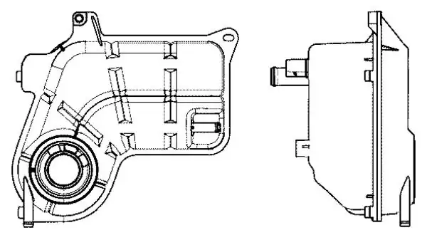 MAHLE CRT26000S | Yedek Su Deposu Audi A6 02 05 803646