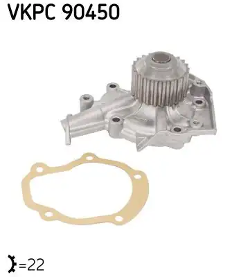 SKF VKPC90450 | Devirdaim Chevrolet Kalos 02 10 1 2 Aveo 05 10 1 2 Daewoo Tıco Matız