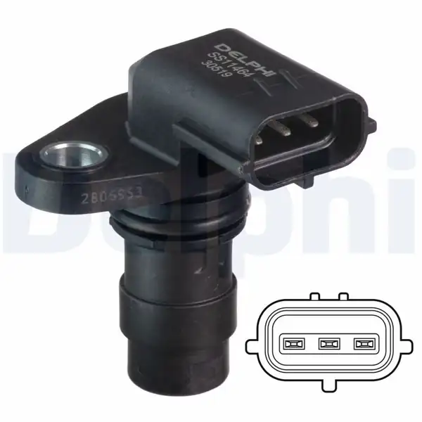 DELPHI SS11464 | Eksantrik Mili Pozisyon Sensörü Volvo C70 S60 V70 Xc90 2 0t 2 5t
