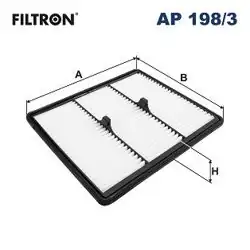FILTRON AP198-3 | Hava Filtresi Hyundai Ioniq Kia Niro Benzin 2016-2022